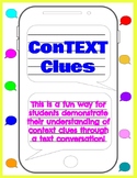 ConTEXT Clues Activity - multiple examples for use of the 