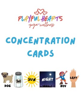 Preview of Concentration Cards