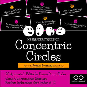 Preview of Concentric Circles: An Icebreaker that Rocks!