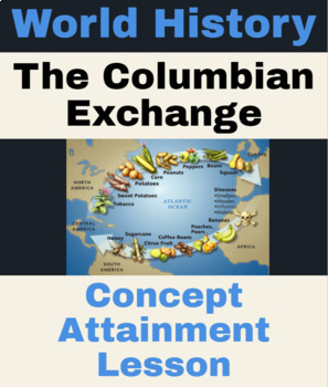 Preview of Concept Attainment Lesson | The Columbian Exchange