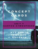 Concept Cards - Earths Atmosphere