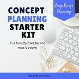 Music Concept Plan PPP Starter Pack: Bundled Set {K-3}