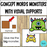 Concept Word Monsters Plus Sorting and Ordering Mats 