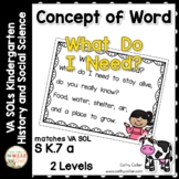 Concept of Word What Do I Need? | Intervention