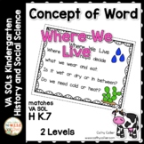 Concept of Word Where We Live | Intervention