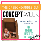 Concept of the Week GROWING BUNDLE- Basic Concepts Speech 