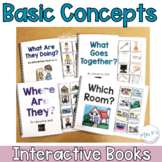 Basic Concepts Interactive Books - Adapted Books for Speci