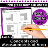 Concepts and Measurements of Area | Third Grade Math 3.MD.