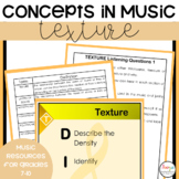 Concepts in Music | Texture
