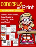 Concepts of Print & Print Awareness Pack! 50+ Pages & Posters. 