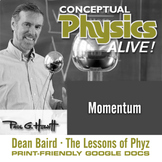 Conceptual Physics Alive - Momentum