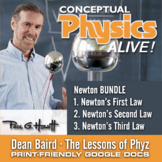 Conceptual Physics Alive - Newton's Laws BUNDLE