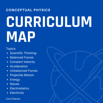 Preview of Conceptual Physics Curriculum Map (Modified Block Schedule)
