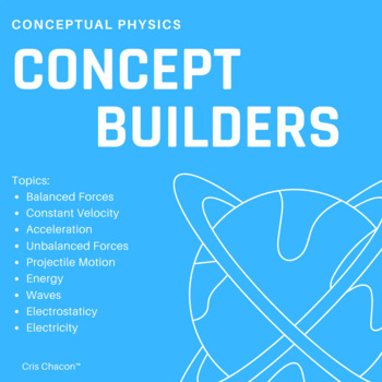 Preview of Conceptual Physics Concept Builders
