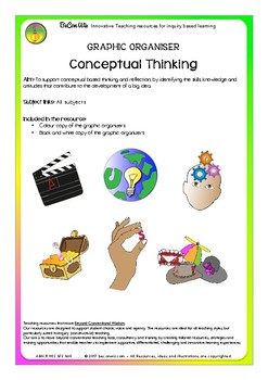 Preview of Conceptual thinking - Graphic Organiser