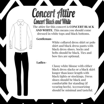 Concert Dress Code