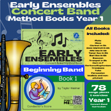 Concert Band Early Ensembles Method Book Bundle - Full Year 1
