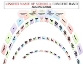 Concert Band Seating Chart (Editable)