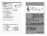 Concert Program Template 2015