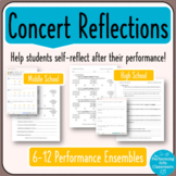 Concert Reflections for 6-12 Band, Choir, and Orchestra