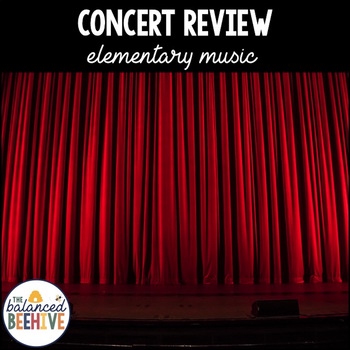 Preview of Concert Review Worksheets