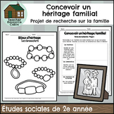 Projet de recherche sur la famille (Grade 2 FRENCH Social 
