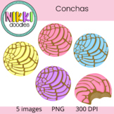 Conchas/Pastry Clipart