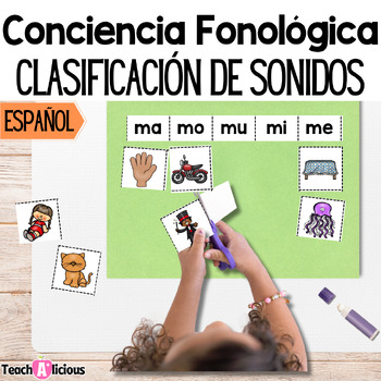Preview of Conciencia Fonologica | Clasificacion de sonidos | in Spanish