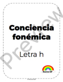 21. Conciencia fonémica - letra h