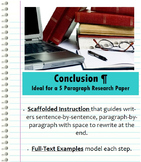 Conclusion Paragraph - Research Paper