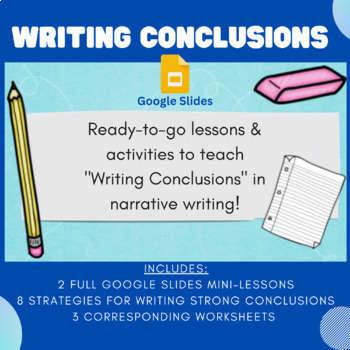 Preview of Conclusions in Writing