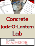 Concrete Jack-O-Lantern Planter