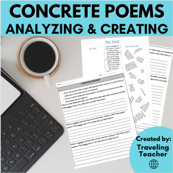 Preview of Concrete Poems - Analyzing and Creating