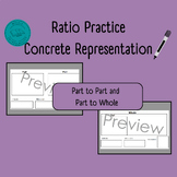 Concrete Ratio Practice- Part to Part and Part to Whole