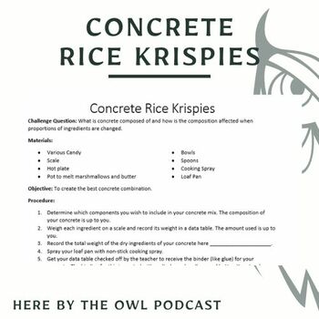 Preview of Concrete Rice Krispies