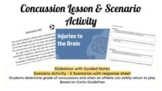 Concussion Lesson & Scenario Activity