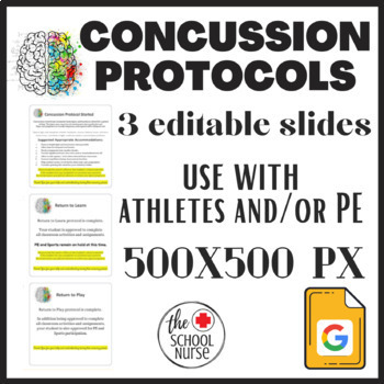 Preview of Concussion Protocols : Classroom Suggestions