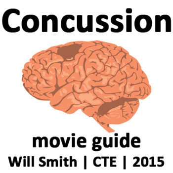 Preview of Concussion Movie Guide | Concussion Movie Questions | Answers | Worksheet (2015)