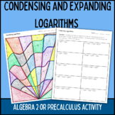 Condensing and expanding logs Activities for review, choic