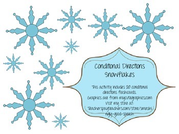 Preview of Conditional Direction Snowflakes