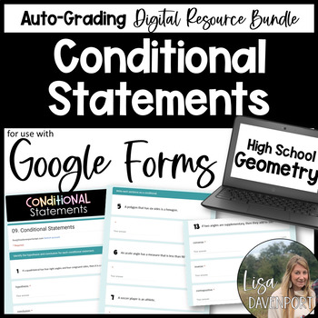 Preview of Conditional Statements - Google Forms Homework