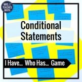 Conditional Statements I Have, Who Has Game