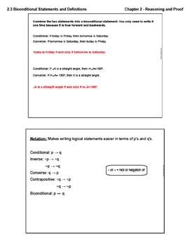 homework conditional statements answer key