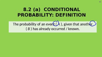 Preview of Conditional probability