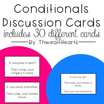 Preview of Conditionals Coding Game Cards