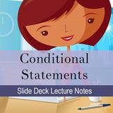 Conditionals Lecture Slide Deck: Distance Learning
