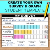 Conduct Your Own Survey and Graph the data STUDENT Worksheets
