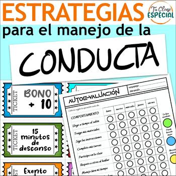 Preview of Conducta - Estrategias Manejo de Comportamiento - Control de Grupo