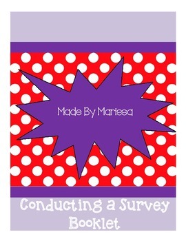 Preview of Conducting a Survey Booklet