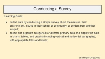 Preview of Conducting a Survey, Data Management